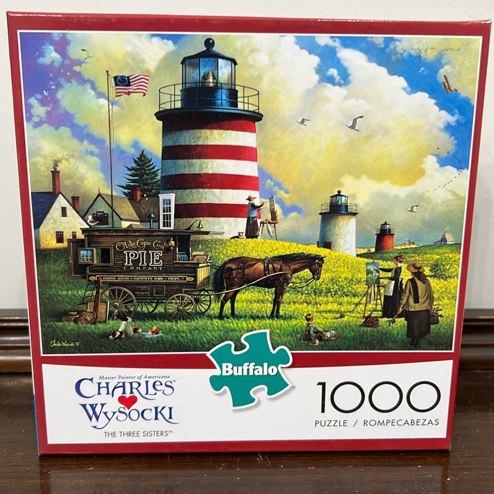 🧩 🧩 Charles Wysocki 1000 piece puzzle